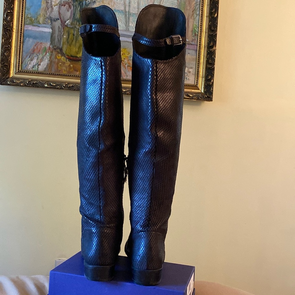 Stuart Weitzman Snake Shimmering Overtheknee Stun… - image 8